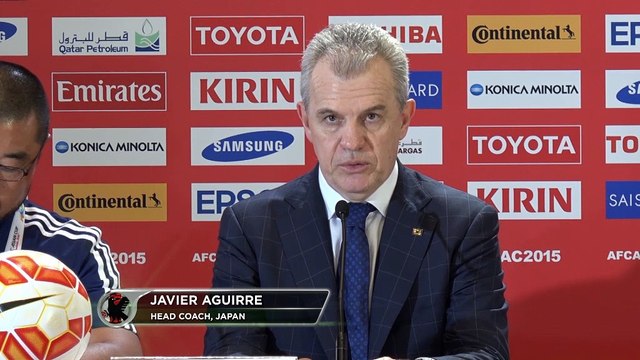 Copa de Asia- Javier Aguirre: Fuimos mejores