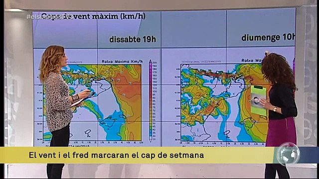 TV3 - Els Matins - El vent i el fred marcaran el cap de setmana