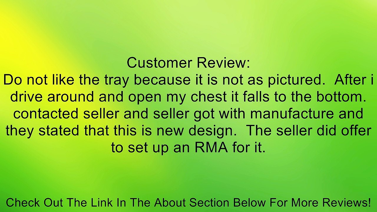 Knaack (21) Tool Tray Review