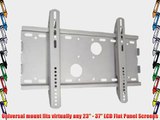 FLAT - Low Profile Wall Mount Bracket for Olevia/Syntax LT26HVX 26 LCD HDTV TV