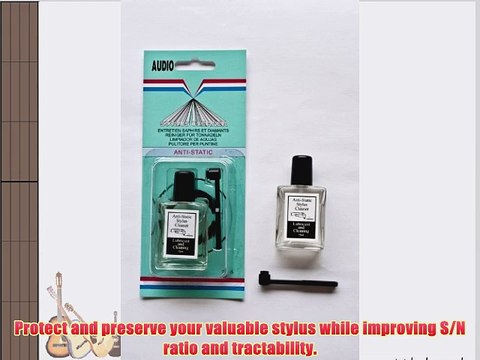 Anti-Static Phono Cartridge Stylus Cleaner Brush and Lubricant Preservative