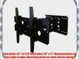 Samsung 40 Inch LED Articulating Game Room Tv Wall Mount Bracket With Swiveling And Tilting