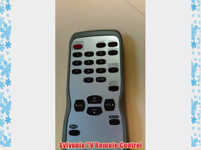 Sylvania TV Remote Control
