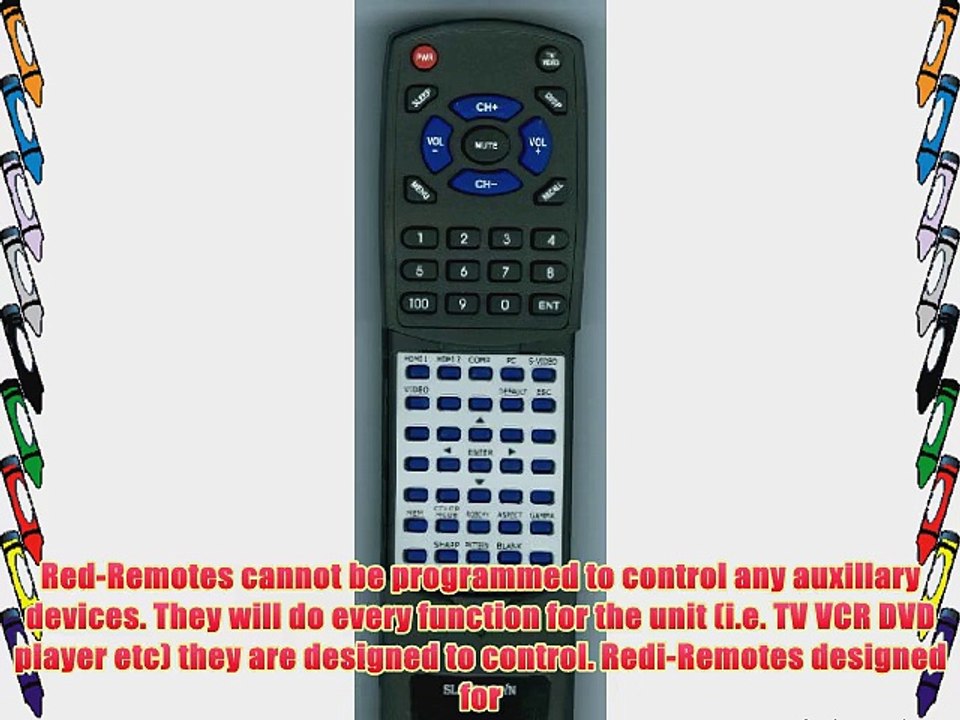 EPSON Replacement Remote Control for POWERLITE 8700 1500150 POWERLITE 8350