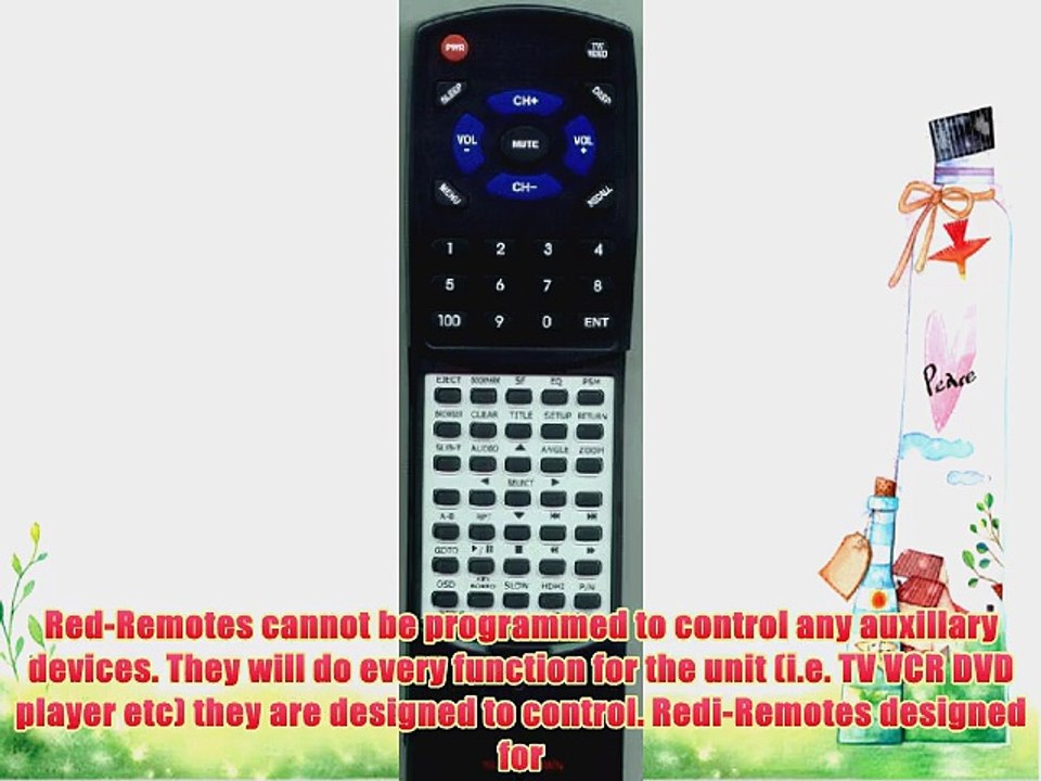 OPPO DIGITAL Replacement Remote Control for DV981HD