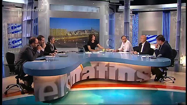 TV3 - Els Matins - Tertúlia del 23/01/15 (part 1) amb Alexis Mavrommatis