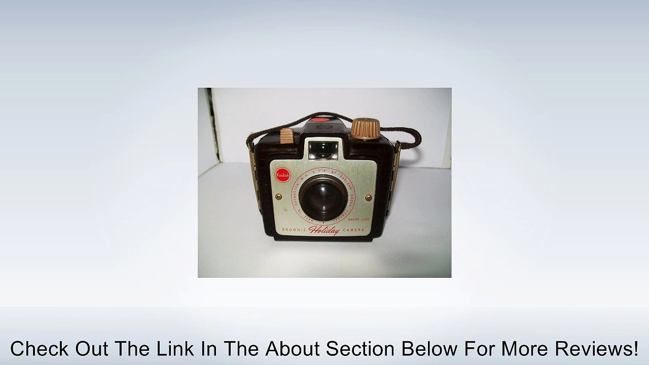 Vintage Kodak Brownie Holiday TLR Camera Review