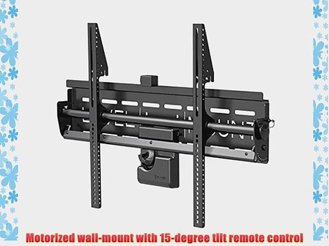 Level Mount Level Mount Power Tilt Wall Mount for 37 - 85 in. TVs Black Metal 85 inches