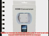 1080P AV to HD TV USB Dock to HDMI adapter for iPad3 2 iPhone 4 4S iPod Touch 4G