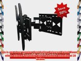 Sharp Aquos LC-52D85UN LCD Compatible Dual-Arm Articulating Wall Mount (Free HDMI Cable)