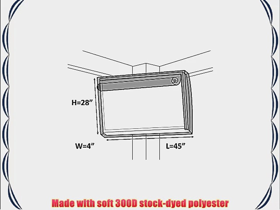 46 Inch Outdoor TV Cover (Full Flip Top Cover) - 12 sizes available