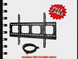 Low Profile Fixed TV Wall Mount for 42 - 70 LCD/Plasma/LED TVs