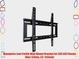 Monoprice Low Profile Wall Mount Bracket for LCD LED Plasma (Max 125Lbs 32~52inch)