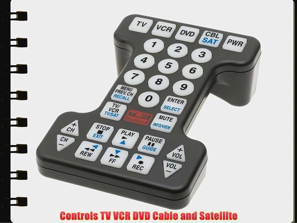 Hy-Tek Tek Partner BW0561RD Universal Remote Control