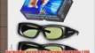 2 Ultra-Clear 3D Glasses for Toshiba 3D Televisions Rechargeable