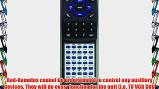 GO VIDEO Replacement Remote Control for DV102150RM DV2150