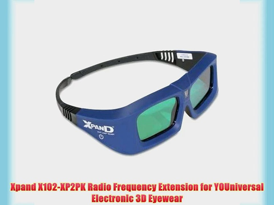 Xpand X102-XP2PK Radio Frequency Extension for YOUniversal Electronic 3D Eyewear