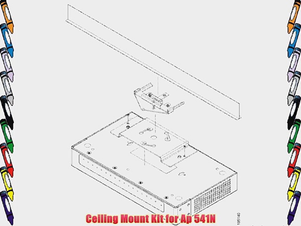 Ceiling Mount Kit for Ap 541N