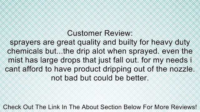 3 Pk of Spraymaster Trigger Sprayers Review