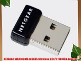 NETGEAR WNA1000M-100ENS Wireless G54/N150 USB Adapter