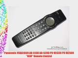 Panasonic VSQS1609 AG-513D AG-520D PV-M1339 PV-M2509 OEM Remote Control