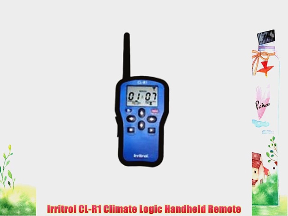 Irritrol CL-R1 Climate Logic Handheld Remote