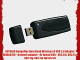 NETGEAR RangeMax Dual Band Wireless-N USB 2.0 Adapter WNDA3100 - Network adapter - Hi-Speed