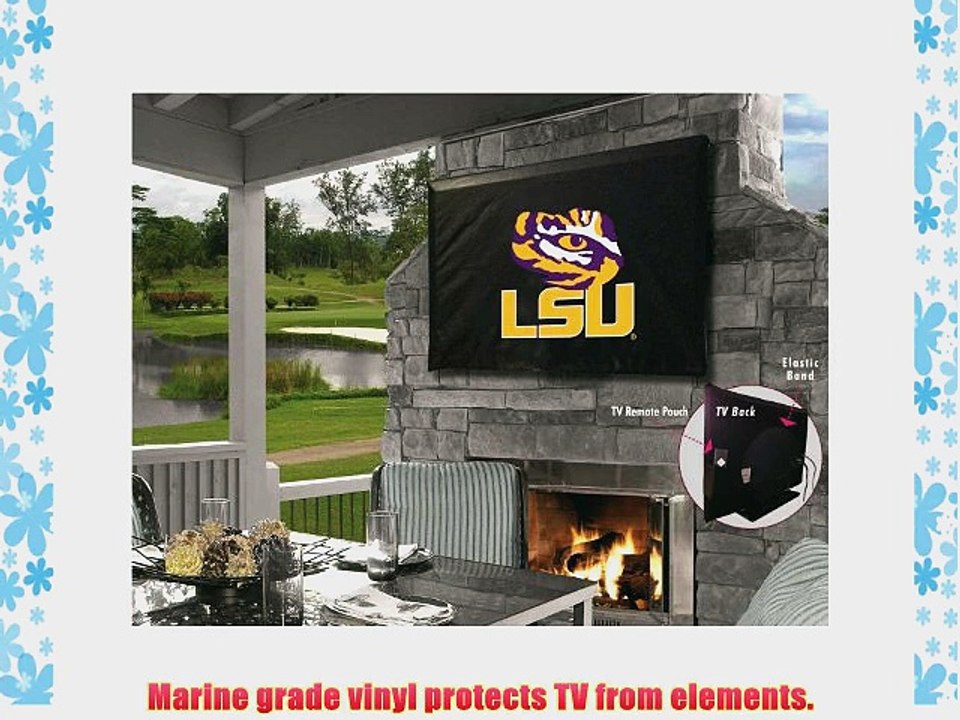 LSU Tigers NCAA Outdoor TV Cover