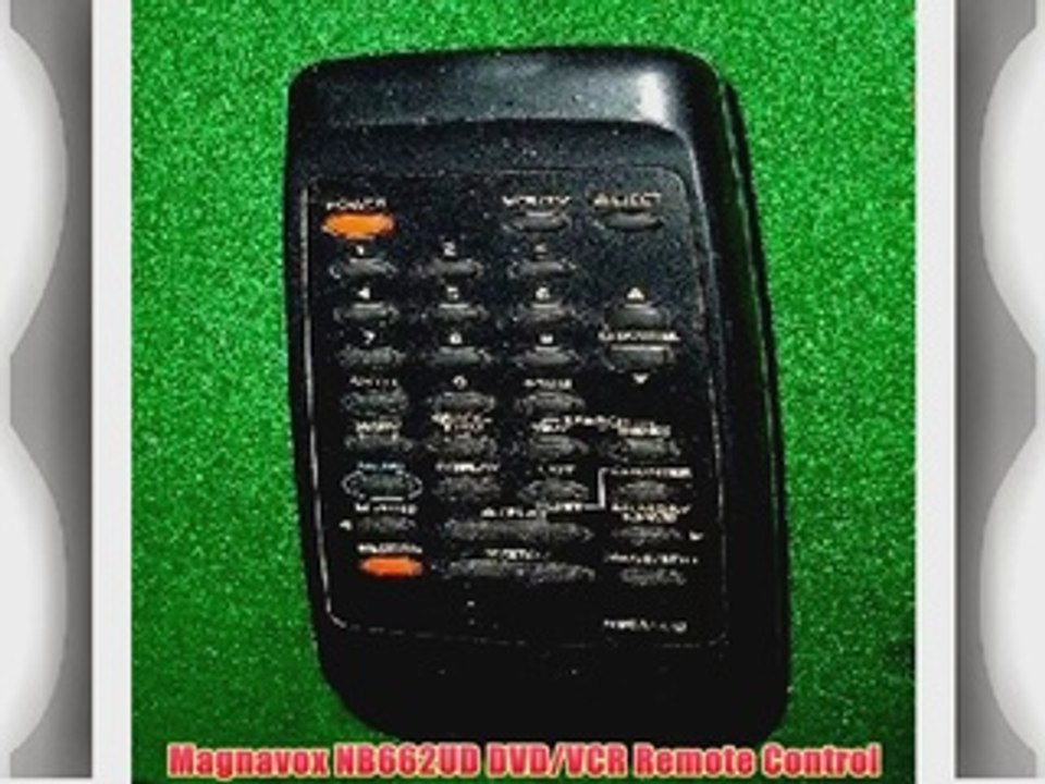 Magnavox NB662UD DVD/VCR Remote Control