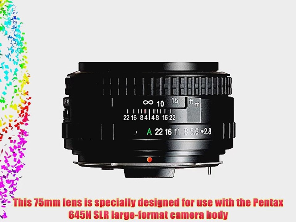 PENTAX  75mm 645N Lens