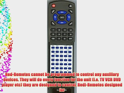 DIVINCI SOUND Replacement Remote Control for D710