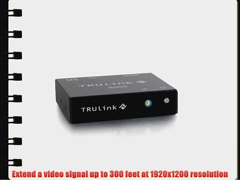 C2G / Cables to Go 29363 TruLink VGA over Cat5 Box Receiver
