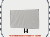 38 Inch Outdoor TV Cover (Front Half Cover) - 13 sizes available