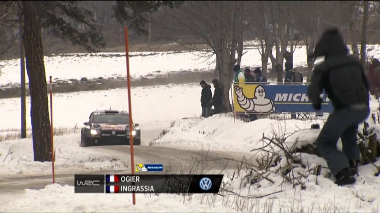 Ogier leads in Monte Carlo