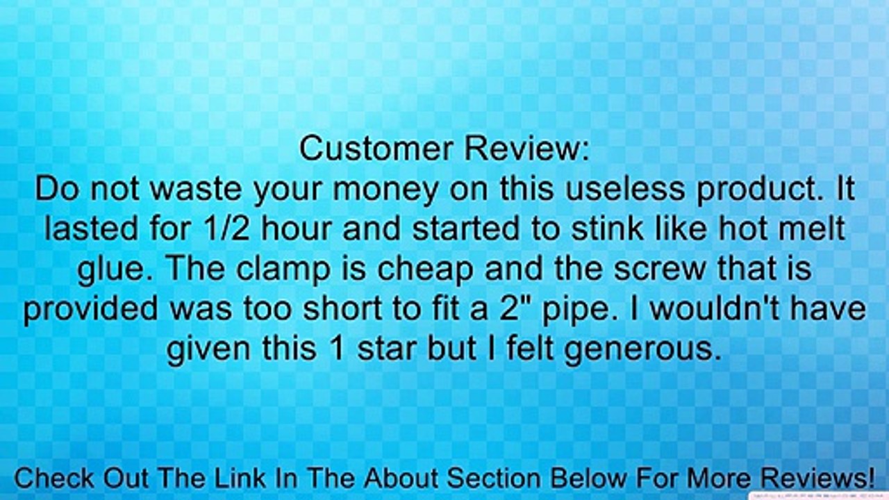 Versachem 90100 Exhaust/Tail Pipe Repair Kit Review video Dailymotion