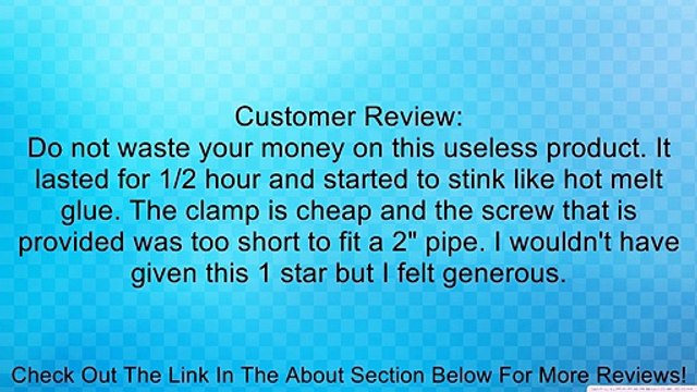 Versachem 90100 Exhaust/Tail Pipe Repair Kit Review