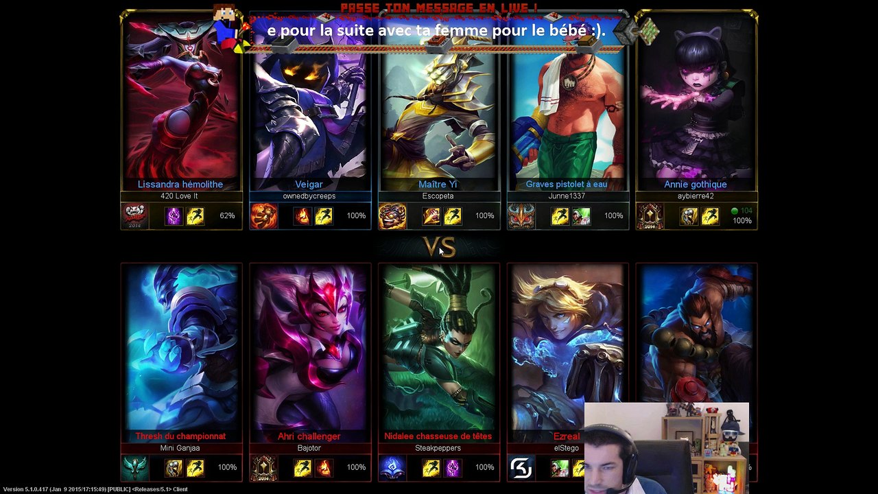 23/01 - lol, lee sin qui feed