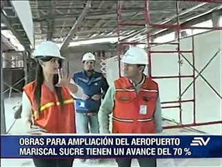 La ampliación del Aeropuerto de Quito estará lista en mayo