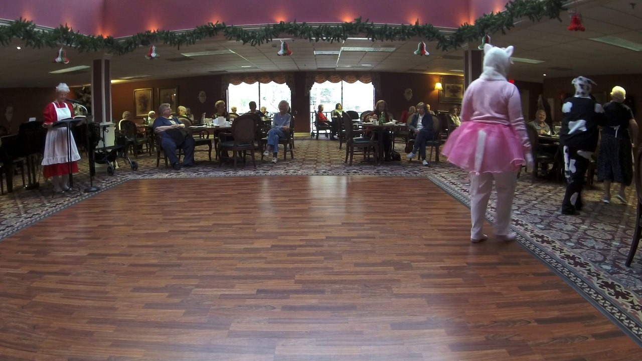 My 79 Year Old Mother In Her First Play Dec. 2014