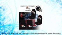 NFL Denver Broncos Car Seat Covers, Floor Mats and Steering Wheel Cover Set Review