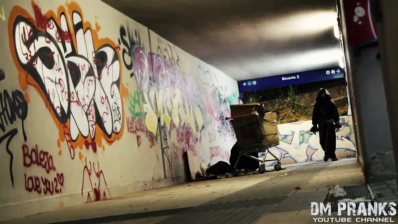 Telekinetic Priest Attack Scare Prank!