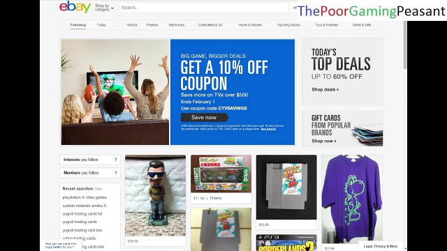 Attempting To Find Stellar Deals On PlayStation 4 (PS4) Video Games By Searching eBay