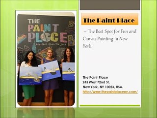 The Paint Place - The Best Spot for Fun and Canvas Painting in NYC