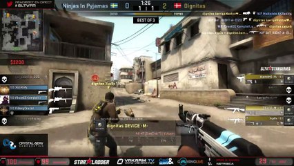 SLTV XII - NiP vs Dignitas - Dust2