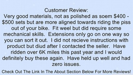 Honda Shadow Sabre 1100 Forward Controls Extensions 3" Review