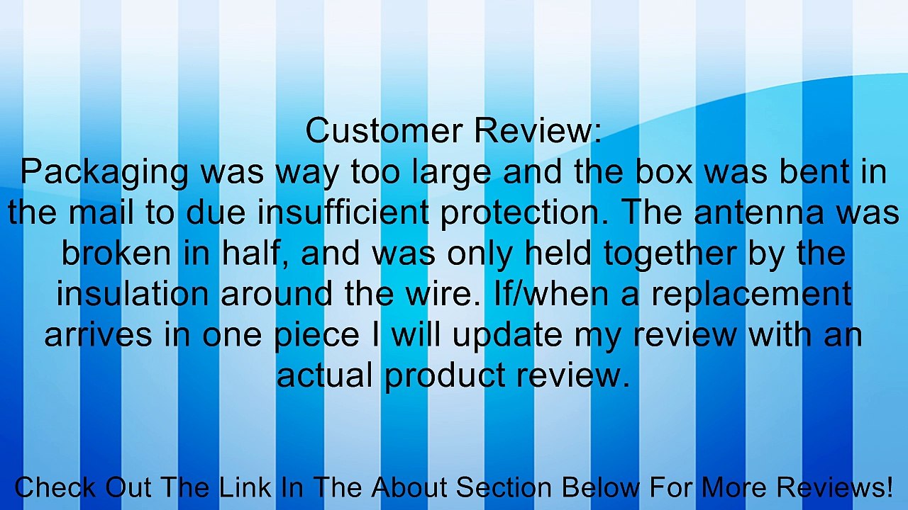 OES Genuine W0133-1847765-OES Antenna Mast Review