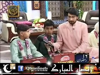 Roza Khusahi in Naimat e iftar qtv 26 july 2013 with Tasleem Sabri
