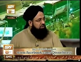 Shoukat owaisi in Hajj 2013 live transmission 14 oct 2013 by Mufti Akmal Qadri & Allama Liaquat