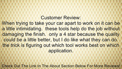 4 Piece Body Trim Pad Set Review