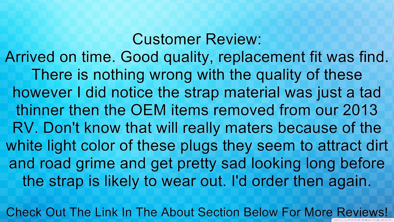 Valterra A0170SVP White 3/4" Plug with Strap Review